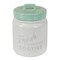 Contemporary Home Living 6" x 6" Aqua Blue Large Ceramic Cookie Jar